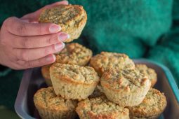 Courgette muffins (gezondere zoete muffins)