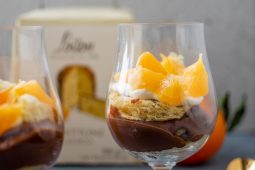 Makkelijk kerstdessert: panettone trifle met chocolade