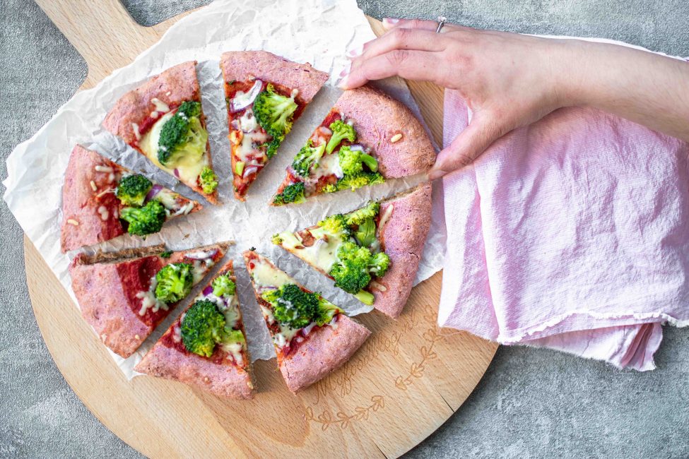Bloemkoolpizza met broccoli