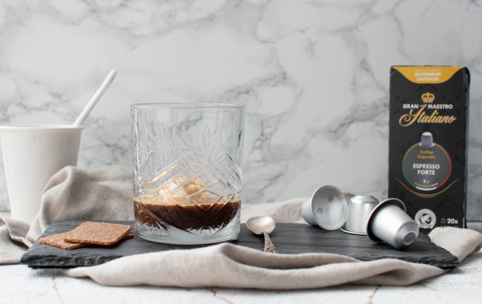 Affogato (espresso met ijs) & lekkere, goedkope koffiecups!